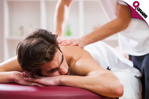 For QR100 Enjoy a Relaxing 60 Min Deep Tissue Massage for MEN! (QR200 Value)